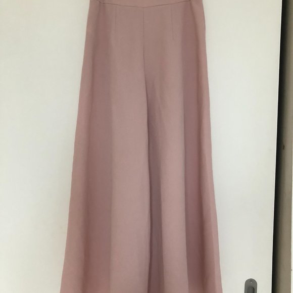 Top Shop Wide Leg Flare Pants - Picture 3 of 6
